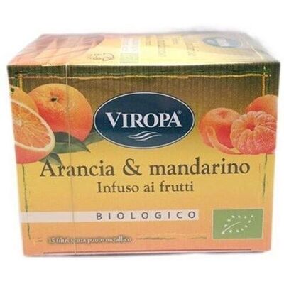 Tè di Frutta Biologico Viropa - Arancia/Mandarino - Tisana alle Erbe Tè di Frutta Biologico Viropa - Arancia/Mandarino - Tisana alle Erbe