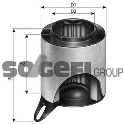 COOPERSFIAAM FILTERS - FL9121 - BMW - 3 Series - Air Filter COOPERSFIAAM FILTERS - FL9121 - BMW - 3 Series - Air Filter