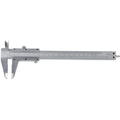 Calibro Satinato FERVI C019/150 con Custodia - Strumento di Precisione Calibro Satinato FERVI C019/150 con Custodia - Strumento di Precisione