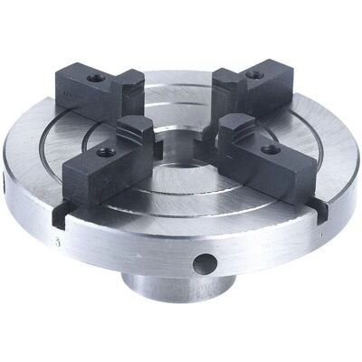 Fervi - Portabrocas de 4 mordazas autocentrantes Ø 125mm - Piezas para torno de madera Fervi - Portabrocas de 4 mordazas autocentrantes Ø 125mm - Piezas para torno de madera