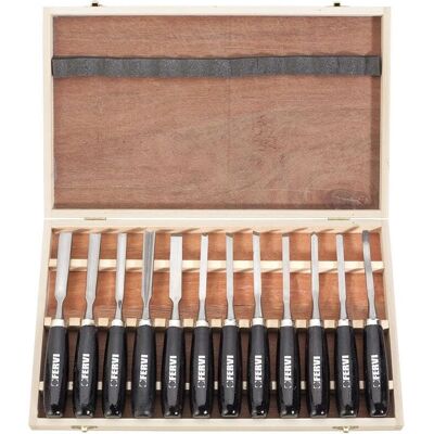 Ensemble de 12 Gouges pour Bois - Outils de Sculpture en Bois - Publicité Ensemble de 12 Gouges pour Bois - Outils de Sculpture en Bois - Publicité