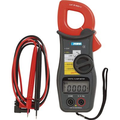 Fervi P080 Digitale Klemmzange - Multimeter für Spannung & Strom Fervi P080 Digitale Klemmzange - Multimeter für Spannung & Strom