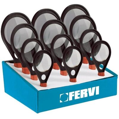 FERVI - Seerie 12 Lentes de Cristal Juego de Aumentos - Juego de Lentes FERVI - Seerie 12 Lentes de Cristal Juego de Aumentos - Juego de Lentes