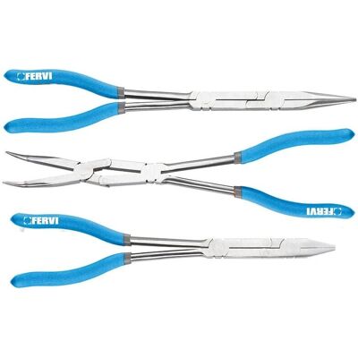 FERVI Set 3 Pinze a doppio snodo 340mm FERVI Set 3 Pinze a doppio snodo 340mm