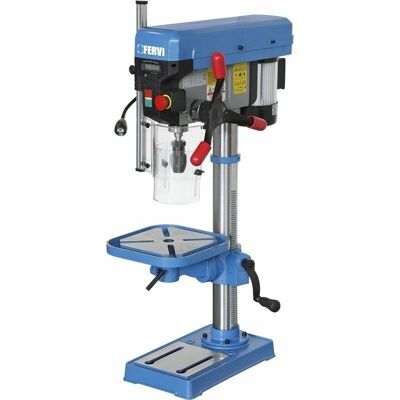 FERVI Taladro de columna - 980mm, 550W, Transmisión por correa FERVI Taladro de columna - 980mm, 550W, Transmisión por correa