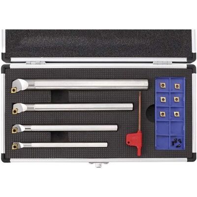 Ensemble d'outils internes FERVI - Outils pour tour en métal - Publicité Ensemble d'outils internes FERVI - Outils pour tour en métal - Publicité