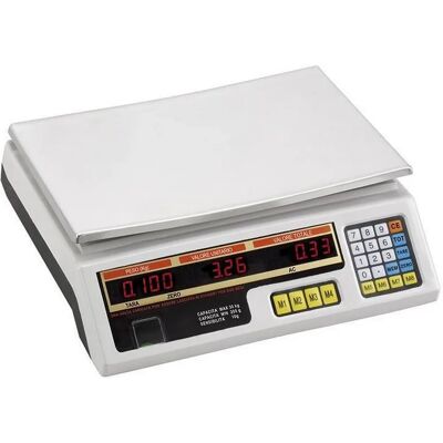 FERVI - B018 - Dual Display - 30 kg - Digitale Waage FERVI - B018 - Dual Display - 30 kg - Digitale Waage