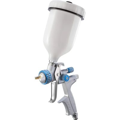 Fervi - Pistolet de peinture - buse 13mm - 600ml - Pression moyenne - Publicité Fervi - Pistolet de peinture - buse 13mm - 600ml - Pression moyenne - Publicité