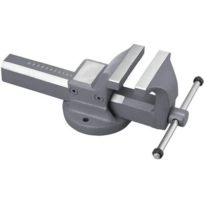 Morsa in acciaio forgiato FERVI - 150mm di ganascia - 190mm apertura - Stabile e regolabile Morsa in acciaio forgiato FERVI - 150mm di ganascia - 190mm apertura - Stabile e regolabile