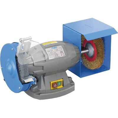 Fervi S510 Smerigliatrice da banco - Con mola e spazzola Fervi S510 Smerigliatrice da banco - Con mola e spazzola