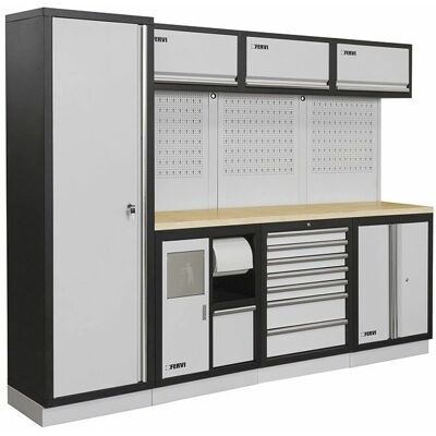 Arredamento modulare officina Fervi A007G - Piano in legno Arredamento modulare officina Fervi A007G - Piano in legno