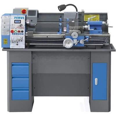 Torno paralelo FERVI T900I con inversor y velocidad variable Torno paralelo FERVI T900I con inversor y velocidad variable