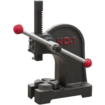 FERVI P022/10 - Pressa manuale a cremagliera - 10.000 N FERVI P022/10 - Pressa manuale a cremagliera - 10.000 N