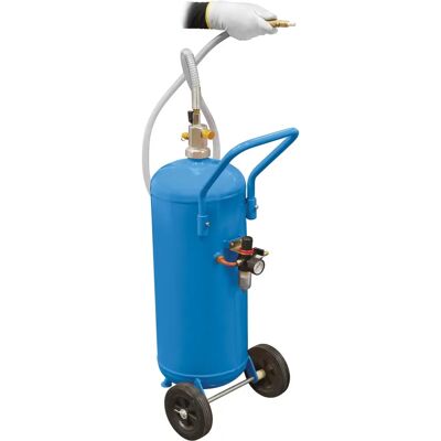 FERVI Lanzadora de bicarbonato de sodio - 18L - Elimina pintura y óxido FERVI Lanzadora de bicarbonato de sodio - 18L - Elimina pintura y óxido
