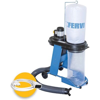FERVI - 0507 - Ø100mm - 0,55 kW - Aspiratore di trucioli FERVI - 0507 - Ø100mm - 0,55 kW - Aspiratore di trucioli