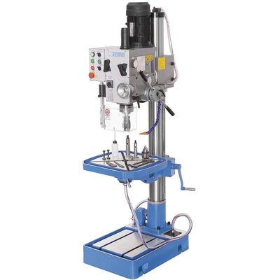 Trapano a colonna Fervi T041DA - Ingranaggi, Discesa automatica Trapano a colonna Fervi T041DA - Ingranaggi, Discesa automatica