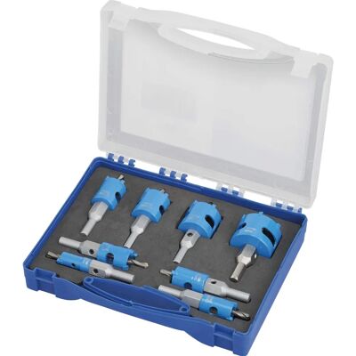 Fervi P076/008S - Lochsägen-Set - 16-45mm Bauwerkzeuge Fervi P076/008S - Lochsägen-Set - 16-45mm Bauwerkzeuge