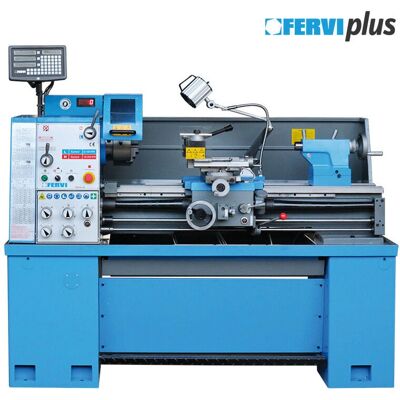 Tornio per metalli FERVI T070/400VI3A - Visualizzatore a 3 assi - Inverter - 400V Tornio per metalli FERVI T070/400VI3A - Visualizzatore a 3 assi - Inverter - 400V