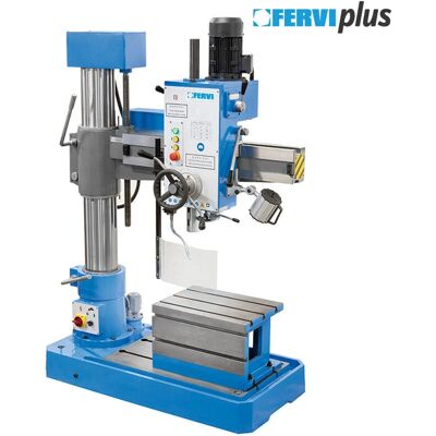 Fervi TR01/180 - Radialbohrmaschine - Automatischer Abstieg - 180mm Säule Fervi TR01/180 - Radialbohrmaschine - Automatischer Abstieg - 180mm Säule