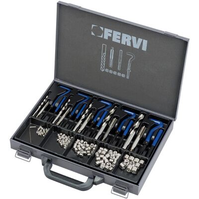 Fervi E011/BSW - Reparatursatz für BSW-Gewinde 1/4-1/2 Edelstahl Fervi E011/BSW - Reparatursatz für BSW-Gewinde 1/4-1/2 Edelstahl