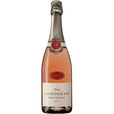 Monogram Rosé Franciacorta DOCG - Cuvée Rosé, 750ml, Spumante Monogram Rosé Franciacorta DOCG - Cuvée Rosé, 750ml, Spumante
