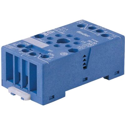 Finder 90.20 Blau Relaishalter - Support für Serie 88 & 90 Finder 90.20 Blau Relaishalter - Support für Serie 88 & 90