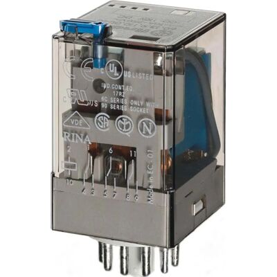 Finder 60.13.9.024.5240 Industri-Steckrelais 24 V/DC 6 A 3 Umschalter Finder 60.13.9.024.5240 Industri-Steckrelais 24 V/DC 6 A 3 Umschalter