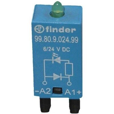Finder Module 99.80.9.024.99 - LED + diode for FIN series Finder Module 99.80.9.024.99 - LED + diode for FIN series