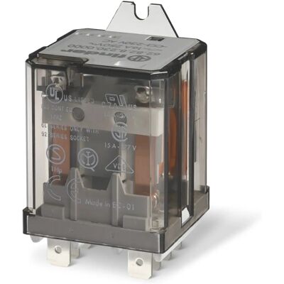 Finder 62.82.8.230.4000 Relæ - 230V, 16A, 2 skiftekontakter - 10 stk Finder 62.82.8.230.4000 Relæ - 230V, 16A, 2 skiftekontakter - 10 stk