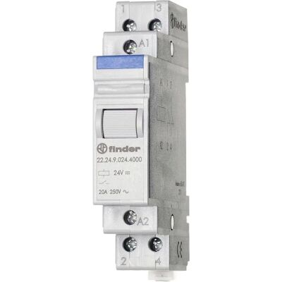 Finder Industrie Relais 24V DC 20A DIN-Schiene Finder Industrie Relais 24V DC 20A DIN-Schiene