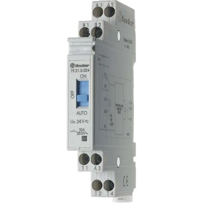 Finder 19.21.0.024 Relais - 24V DC/AC - Industrie Relais Finder 19.21.0.024 Relais - 24V DC/AC - Industrie Relais