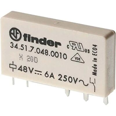 Finder 34.51.7.012.0010 12V Relais SPDT Ultra Slim - Relais Finder 34.51.7.012.0010 12V Relais SPDT Ultra Slim - Relais