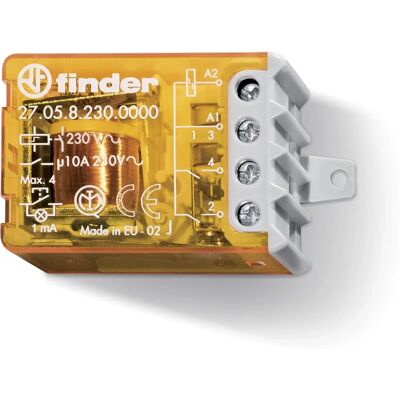 Finder 27.05.8.230.0000 - Aufputz 230V AC 10A Relais - Schalter/Relais Finder 27.05.8.230.0000 - Aufputz 230V AC 10A Relais - Schalter/Relais