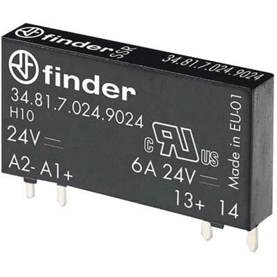 Finder Halbleiterrelais 34.81.7.060.9024 - Kontakt 33V/DC, 6A, PCB Finder Halbleiterrelais 34.81.7.060.9024 - Kontakt 33V/DC, 6A, PCB