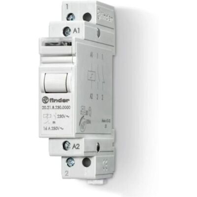 Finder - Relais 230VAC 16A Montage sur rail DIN - Publicité Finder - Relais 230VAC 16A Montage sur rail DIN - Publicité