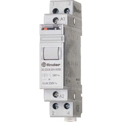 Finder - 24V DC Relais 16A DIN-Schienen-Schalter Finder - 24V DC Relais 16A DIN-Schienen-Schalter