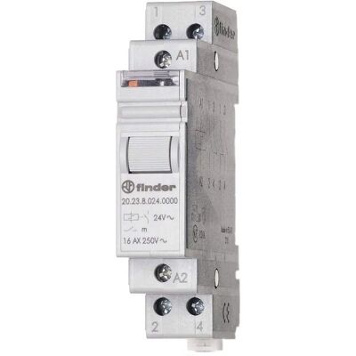 Finder 20.23.8.012.4000 - Modulares Schaltrelais für DIN-Schiene Finder 20.23.8.012.4000 - Modulares Schaltrelais für DIN-Schiene