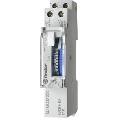 Finder Modell 12.11 Elektromechanischer Tageszeitschalter - Zeitschalter Finder Modell 12.11 Elektromechanischer Tageszeitschalter - Zeitschalter