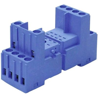 Finder 94.84.2 Relay Socket - Supports relays 55.32, 55.34, 99.80 - DIN Rail Mount Finder 94.84.2 Relay Socket - Supports relays 55.32, 55.34, 99.80 - DIN Rail Mount