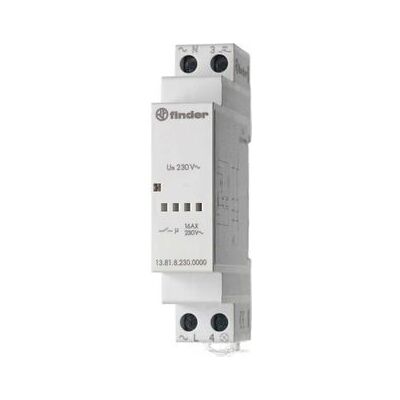 Finder Modell 13.81.8.230.0000 - Elektronischer DIN-Schaltrelais Finder Modell 13.81.8.230.0000 - Elektronischer DIN-Schaltrelais