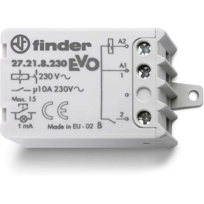 Finder Relay Unipolar Control - 27.21.8.230.0000 Finder Relay Unipolar Control - 27.21.8.230.0000