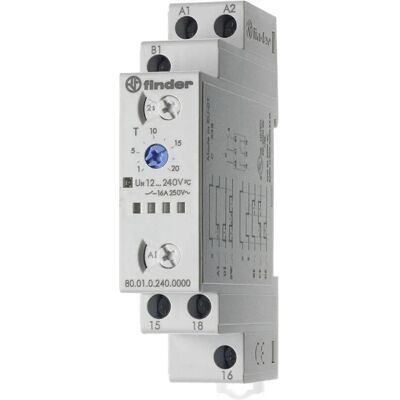 Finder 80.01.0.240.0000T Multi-function Timer Relay - Product Type Finder 80.01.0.240.0000T Multi-function Timer Relay - Product Type