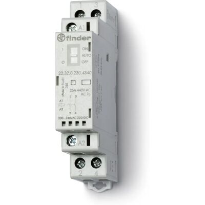 Finder 22.32.0.012.4340 Modularrelais - 12V 10A Schalter Finder 22.32.0.012.4340 Modularrelais - 12V 10A Schalter