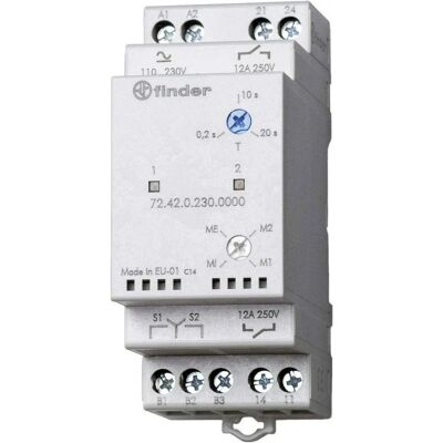 Finder 72.42.0.230.0000 Priority Change Relay - Relay for Pumps & Loads Finder 72.42.0.230.0000 Priority Change Relay - Relay for Pumps & Loads