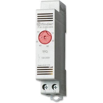 Finder Model 7T.81.0.000.2401 - Electric Cabinet Thermostat Finder Model 7T.81.0.000.2401 - Electric Cabinet Thermostat