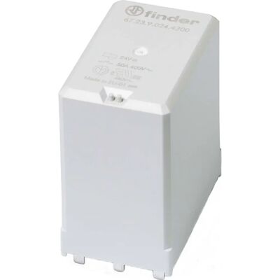 Finder Leistungsrelais Serie 67 24V DC PCB 50A ohne Verriegelung Finder Leistungsrelais Serie 67 24V DC PCB 50A ohne Verriegelung