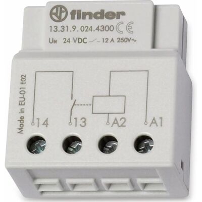 Finder Relay 13 Series - Monostable 24V DC 12A Finder Relay 13 Series - Monostable 24V DC 12A
