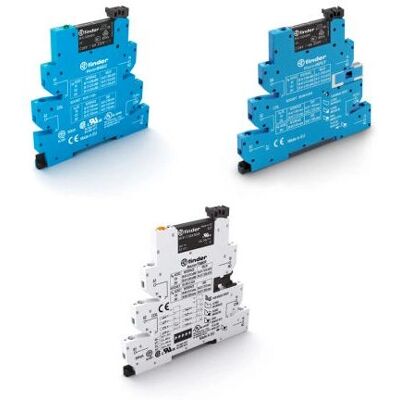 Finder 39.61.0.024.0060 Electrical relay - Blue - 6A - SPDT Finder 39.61.0.024.0060 Electrical relay - Blue - 6A - SPDT