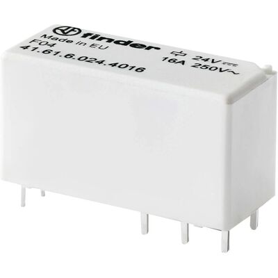 FINDER Modell 41.61.6.024.4016 Bistabil Relais - 16A - 24V DC FINDER Modell 41.61.6.024.4016 Bistabil Relais - 16A - 24V DC