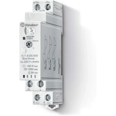 Finder 151182300400PAS Modulare Slave-Dimmer für Lampen - 230V, 400W Finder 151182300400PAS Modulare Slave-Dimmer für Lampen - 230V, 400W